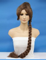 Wigs2you 全假髮 日本正品 長 中分劉海 Cosplay 麻花辮子 舞會假髮W-528
